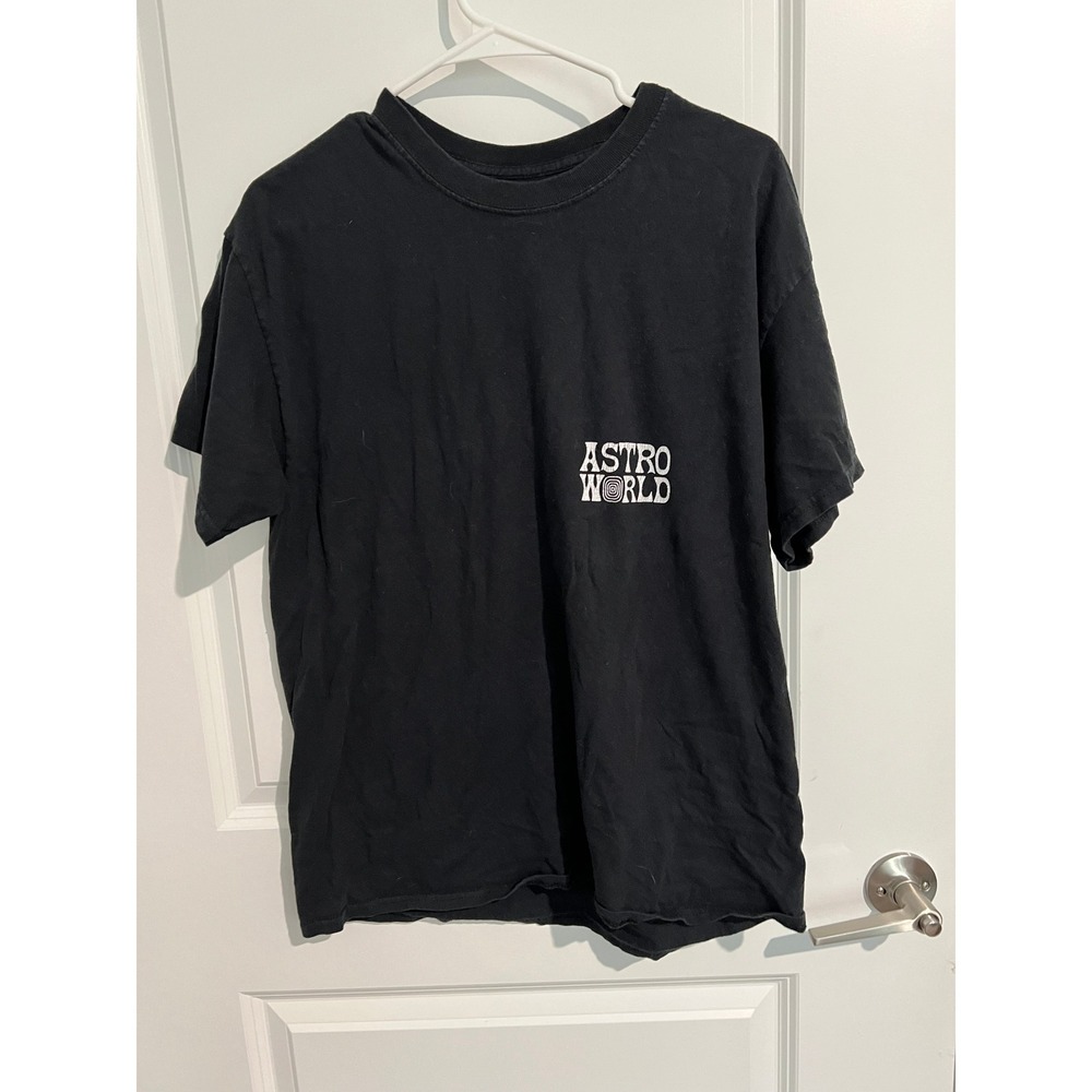 Astroworld Wish You Were Here‎ T Shirt - Black - Size Large
